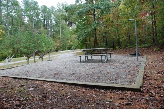 Campground Details Medoc Mountain State Park Nc North